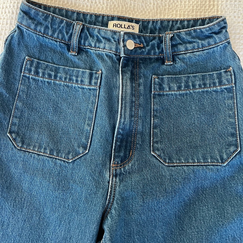 Rolla’s sailor jean in color Ashely Blue. - Picture 4 of 6